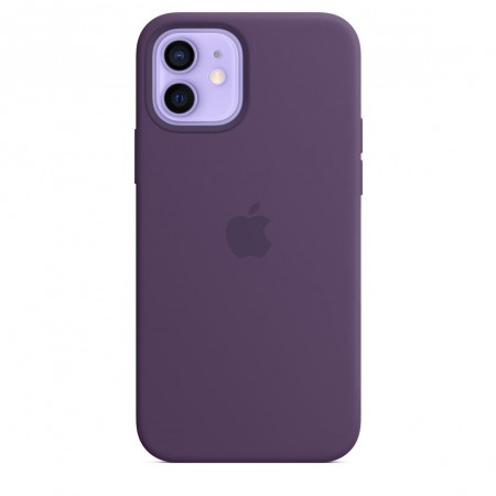 Silicone case для iPhone 12|12 Pro (Amethyst)