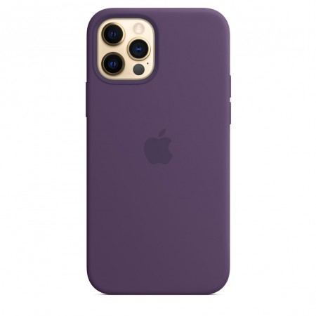 Silicone case для iPhone 12 Pro Max (Amethyst)