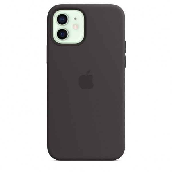 Silicone case для iPhone 12|12 Pro (Black)