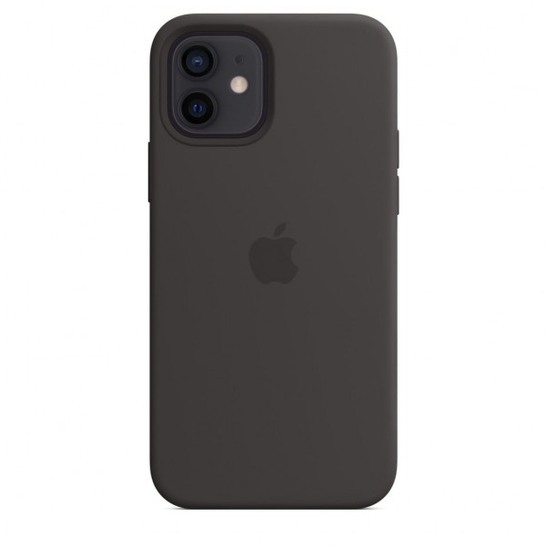 Silicone case для iPhone 12|12 Pro (Black)