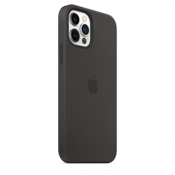 Silicone case для iPhone 12|12 Pro HC (Black)