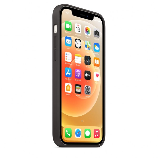 Silicone case для iPhone 12 Pro Max HC (Black)