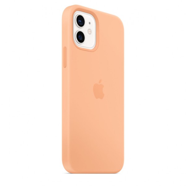 Silicone case для iPhone 12|12 Pro (Cantaloupe)