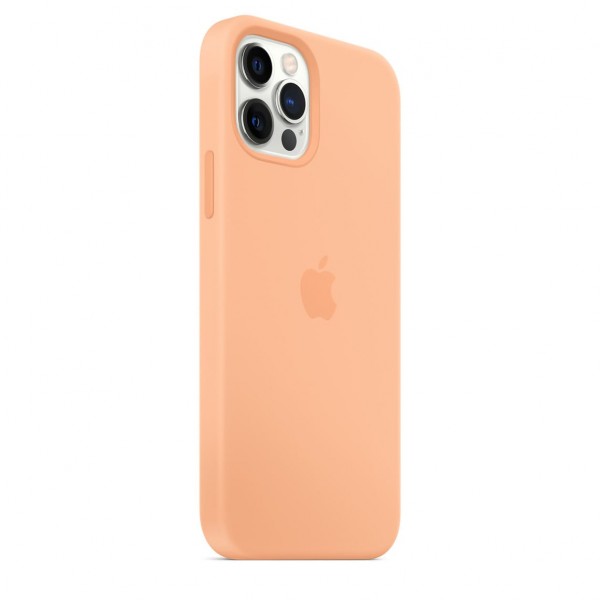 Silicone case для iPhone 12 Pro Max (Cantaloupe)