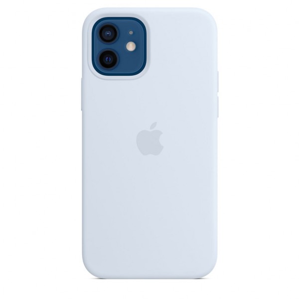 Silicone case для iPhone 12|12 Pro (Cloud Blue)