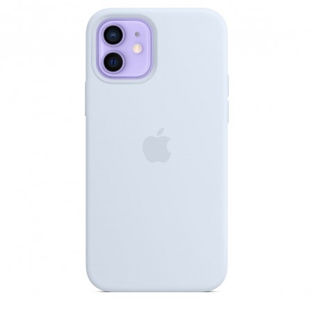 Silicone case для iPhone 12|12 Pro (Cloud Blue)