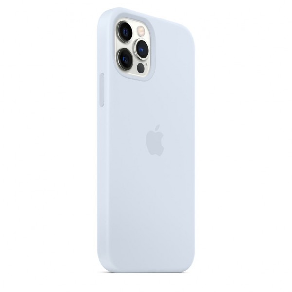 Silicone case для iPhone 12|12 Pro (Cloud Blue)