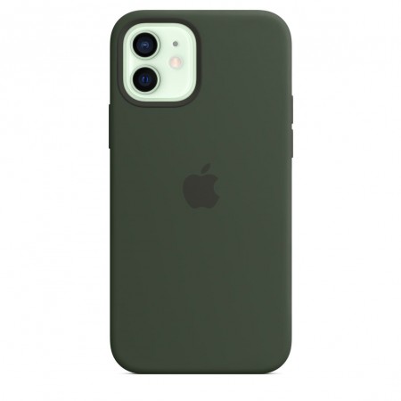 Silicone case для iPhone 12|12 Pro (Cyprus Green)