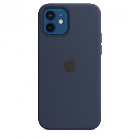 Silicone case для iPhone 12|12 Pro (Deep Navy)