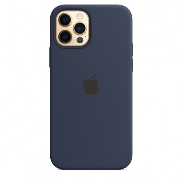 Silicone case для iPhone 12|12 Pro (Deep Navy)