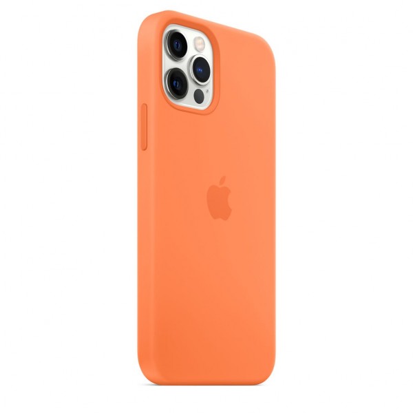 Silicone case для iPhone 12 Pro Max (Kumquat)