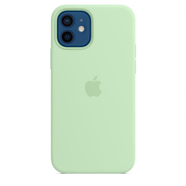 Silicone case для iPhone 12|12 Pro (Pistachio)