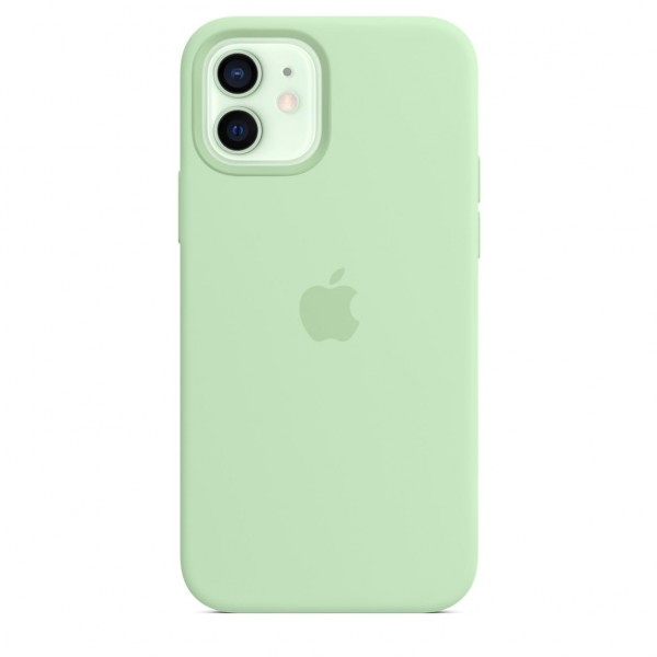 Silicone case для iPhone 12|12 Pro (Pistachio)