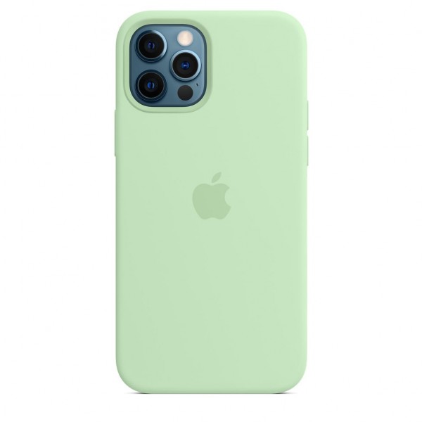 Silicone case для iPhone 12 Pro Max (Pistachio)