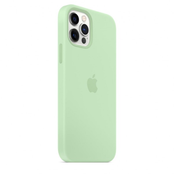 Silicone case для iPhone 12 Pro Max (Pistachio)