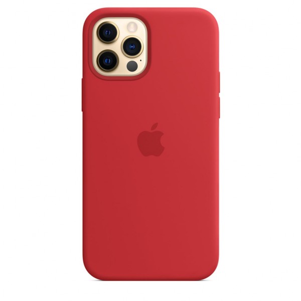 Silicone case для iPhone 12 Pro Max (Product Red)