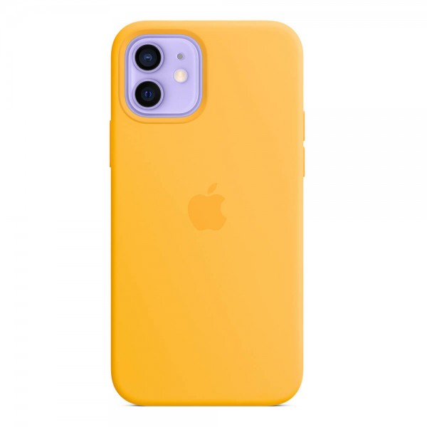 Silicone case для iPhone 12|12 Pro (Sunflower)