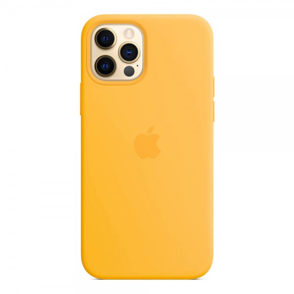 Silicone case для iPhone 12 Pro Max (Sunflower)