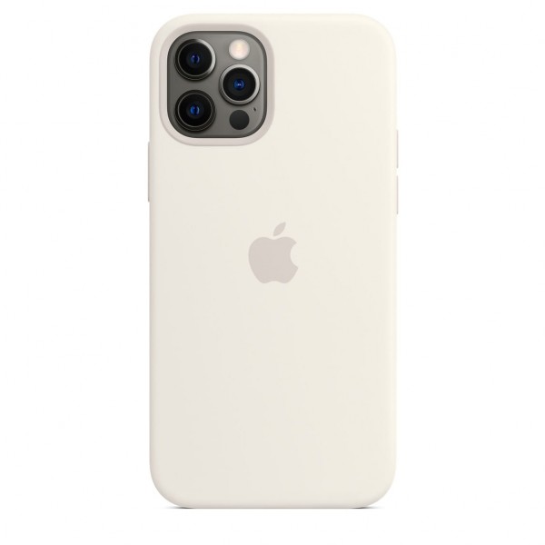 Silicone case для iPhone 12|12 Pro HC (White)