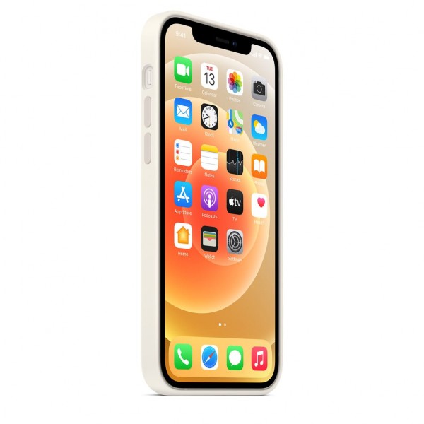 Silicone case для iPhone 12 Pro Max (White)