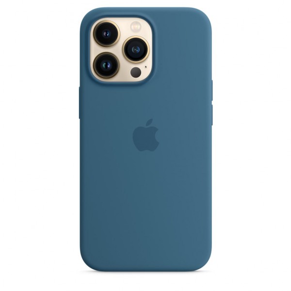 Apple Silicone Case with MagSafe для iPhone 13 Pro (MM2G3) Blue Jay