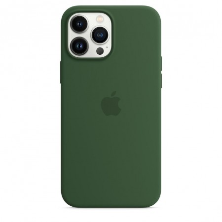 Silicone Case with Magsafe для iPhone 13 Pro (Clover)