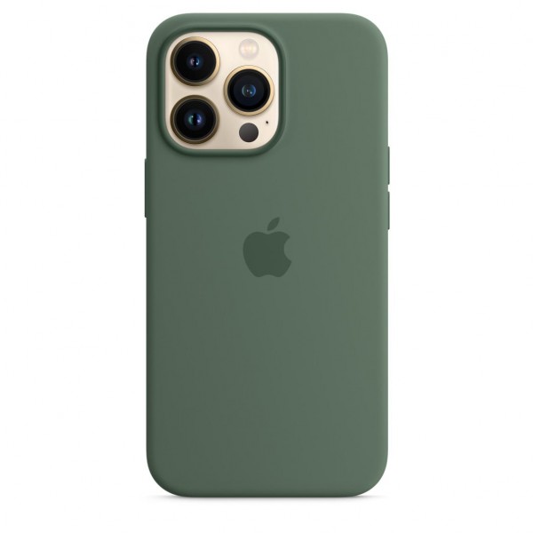 Silicone Case with Magsafe для iPhone 13 Pro (Eucalyptus)