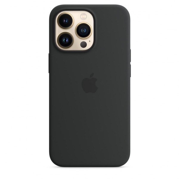 Silicone Case with MagSafe для iPhone 13 Pro (Midnight)