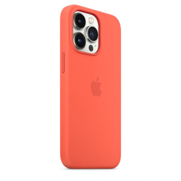 Apple Silicone Case with MagSafe для iPhone 13 Pro (MN683) Nectarine