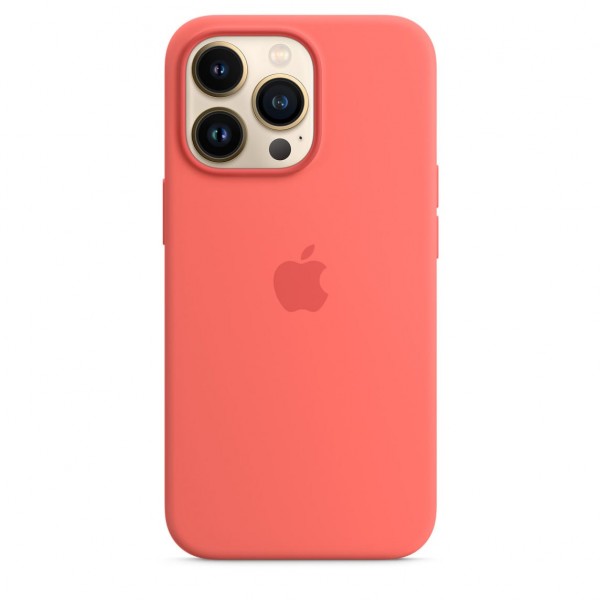 Silicone Case with Magsafe для iPhone 13 Pro (Pink Pomelo)