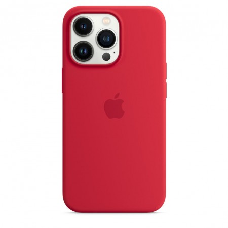 Silicone Case with Magsafe для iPhone 13 Pro Max (Product Red)