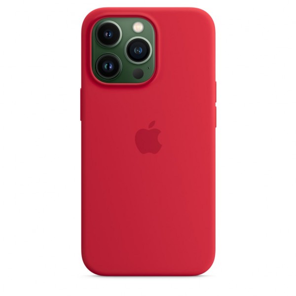 Silicone Case with Magsafe для iPhone 13 Pro Max (Product Red)