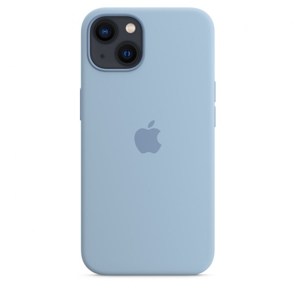 Silicone Case для iPhone 13 (Blue Fog)