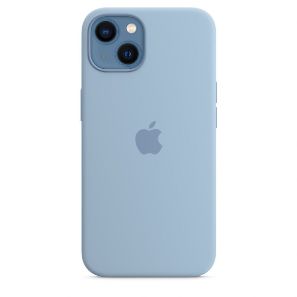 Silicone Case для iPhone 13 Mini (Blue Fog)