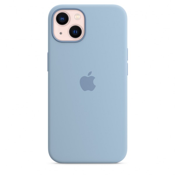 Silicone Case для iPhone 13 (Blue Fog)