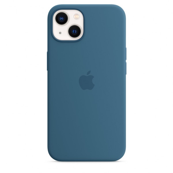 Apple Silicone Case with MagSafe для iPhone 13 (MM273) Blue Jay
