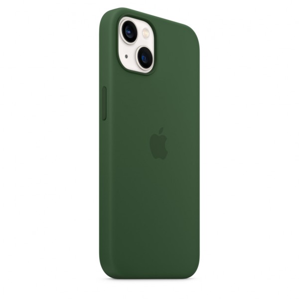 Silicone Case with Magsafe для iPhone 13 (Clover)