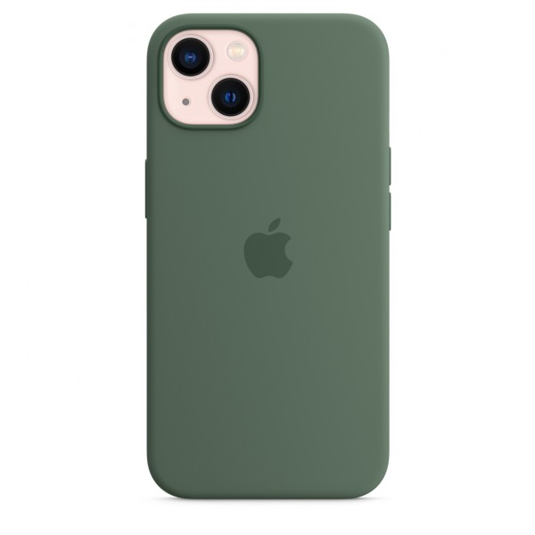 Silicone Case with Magsafe для iPhone 13 Mini (Eucalyptus)