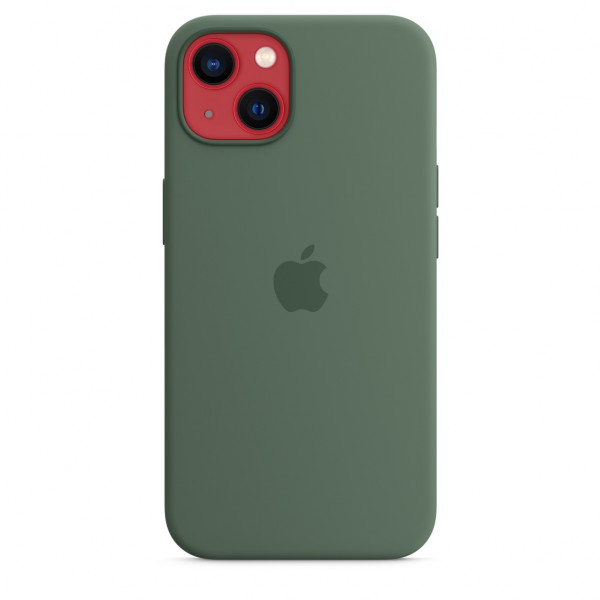 Silicone Case with Magsafe для iPhone 13 Mini (Eucalyptus)