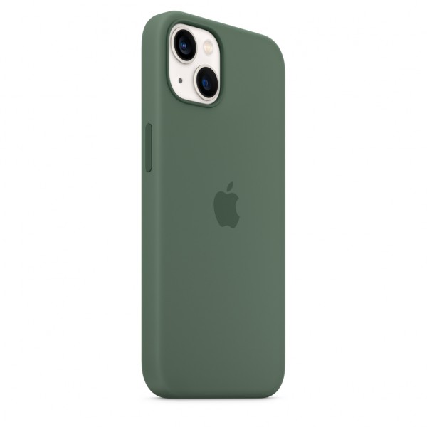 Apple Silicone Case with MagSafe для iPhone 13 (MN633) Eucalyptus