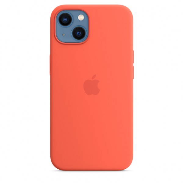 Silicone Case для iPhone 13 Mini (Nectarine)
