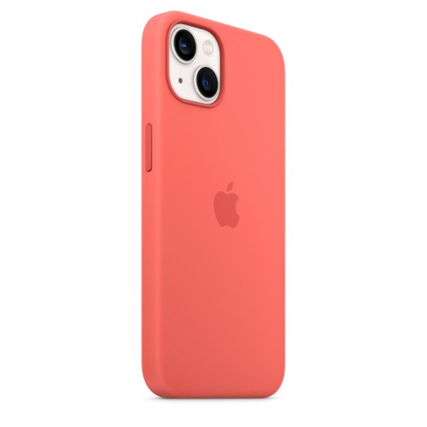 Apple Silicone Case with MagSafe для iPhone 13 (MM253) Pink Pomelo