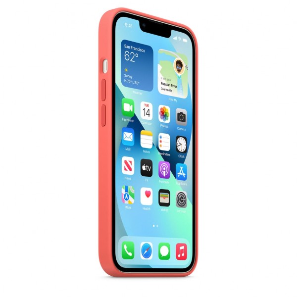 Silicone Case для iPhone 13 (Pink Pomelo)