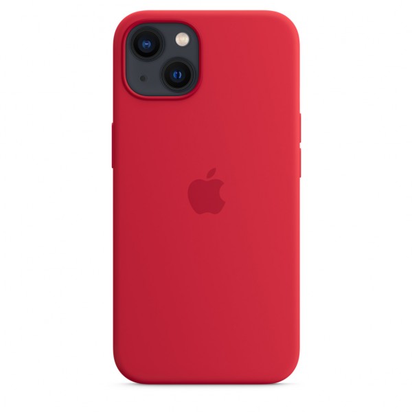 Apple Silicone Case with MagSafe для iPhone 13 (MM2C3) Product Red