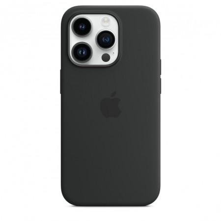 Silicone Case with Magsafe для iPhone 14 Pro (Midnight)