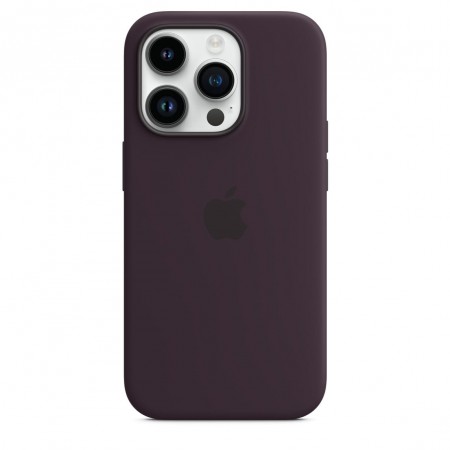 Silicone Case with Magsafe для iPhone 14 Pro Max (Elderberry)