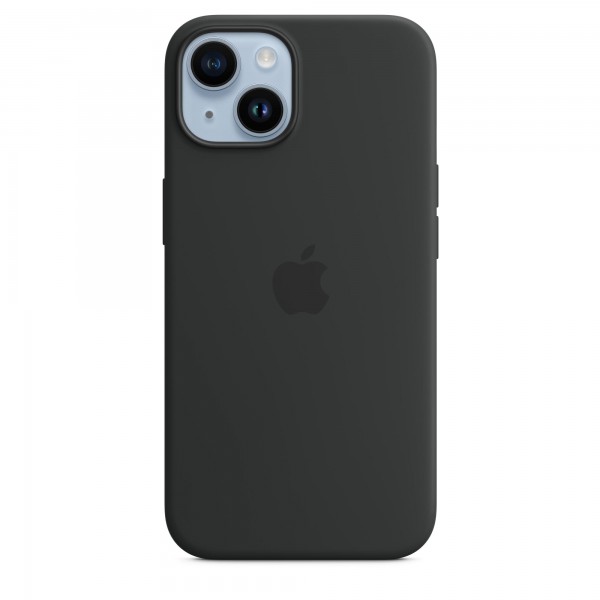 Silicone case для iPhone 14 Plus (Midnight)