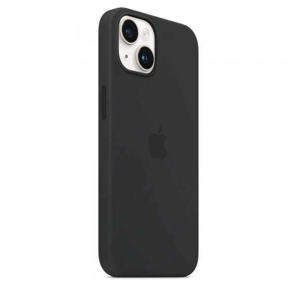 Silicone case with Magsafe для iPhone 14 Plus (Midnight)