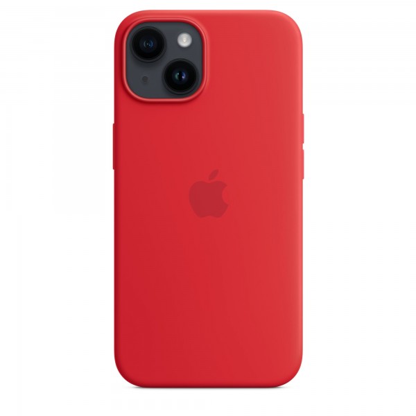 Silicone case для iPhone 14 (Product Red)