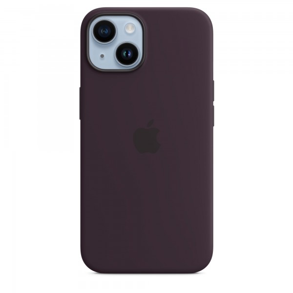 Silicone case для iPhone 14 Plus (Elderberry)
